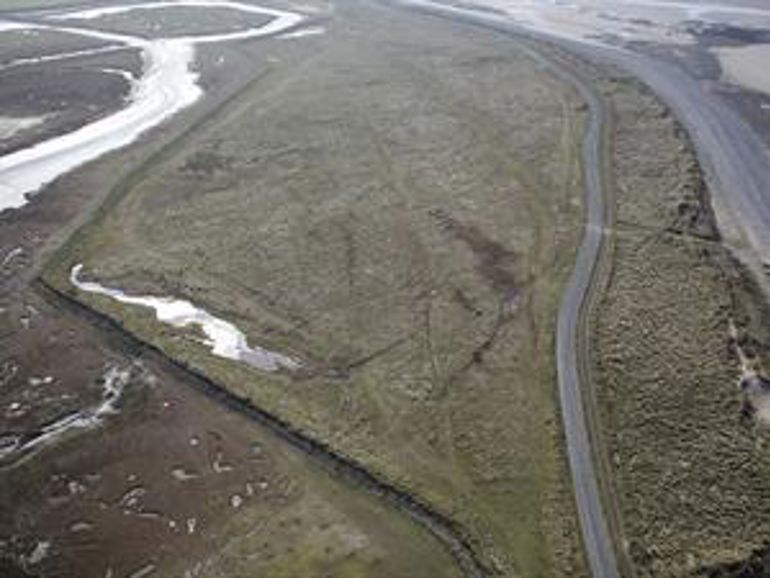 Morfa friog aerial view Morfa friog aerial view