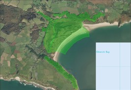 Oxwich map