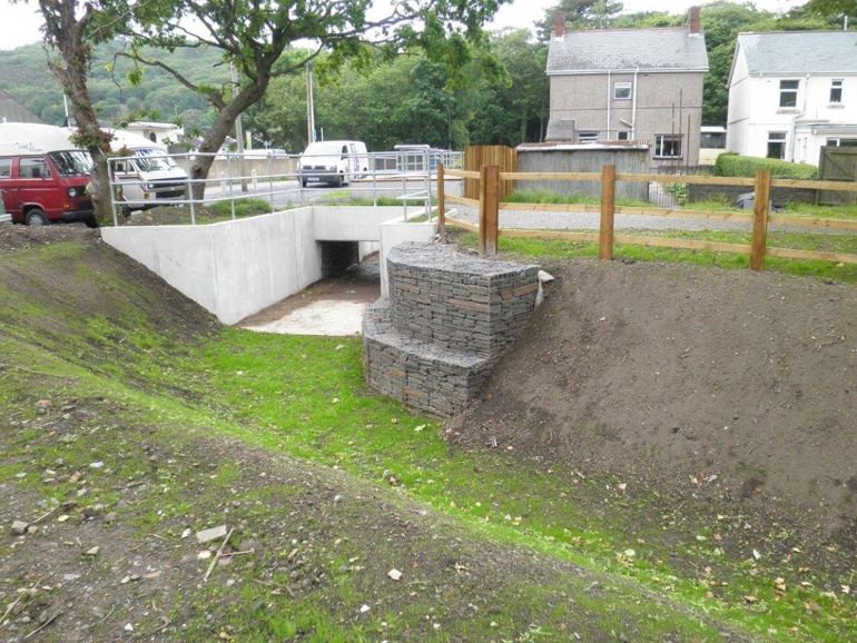 New flood defence scheme New flood defence scheme