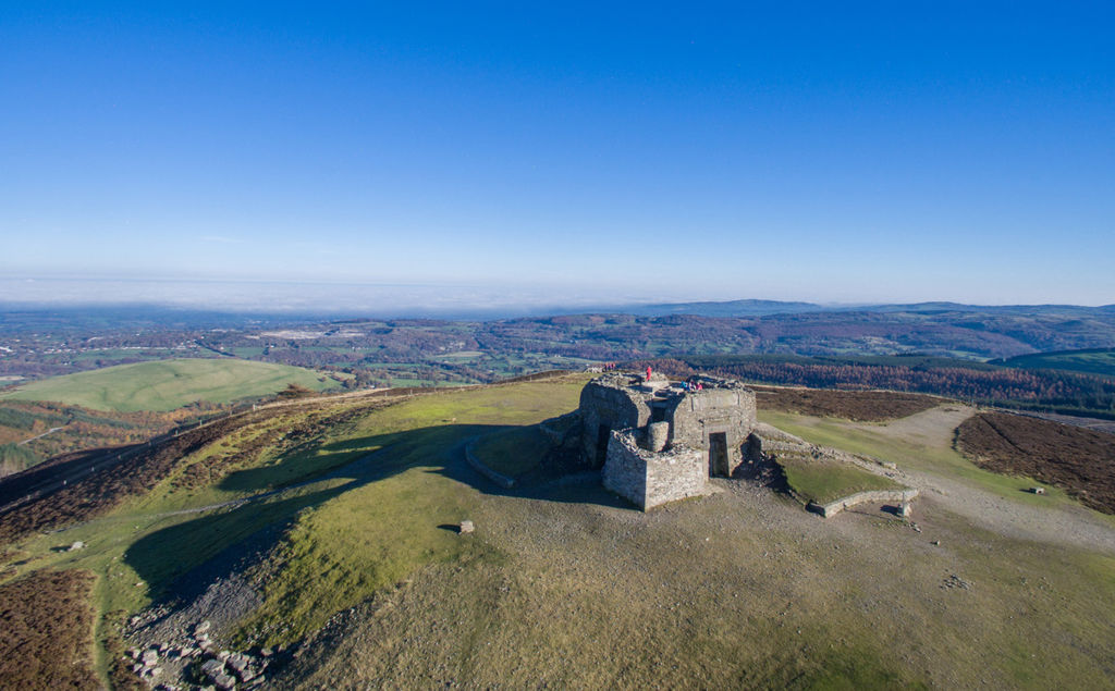 Image result for Moel Famau Car Park - Penbarras