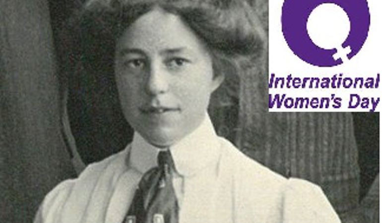 Portrait of Kathleen E. Carpenter, cropped from a group photograph of the Scientific Society of the University College of Wales, Aberystwyth, 1910–11. Portrait of Kathleen E. Carpenter, cropped from a group photograph of the Scientific Society of the University College of Wales, Aberystwyth, 1910–11.