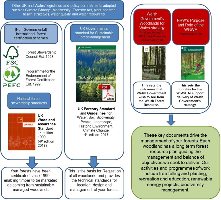Welsh Government Woodland Estate plans Welsh Government Woodland Estate plans