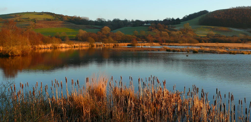 View over Cors Caron 