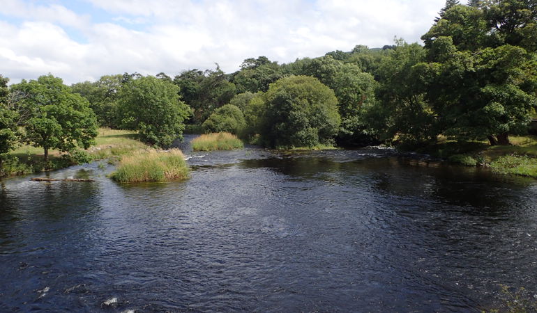 Image of the river Dee Image of the river Dee