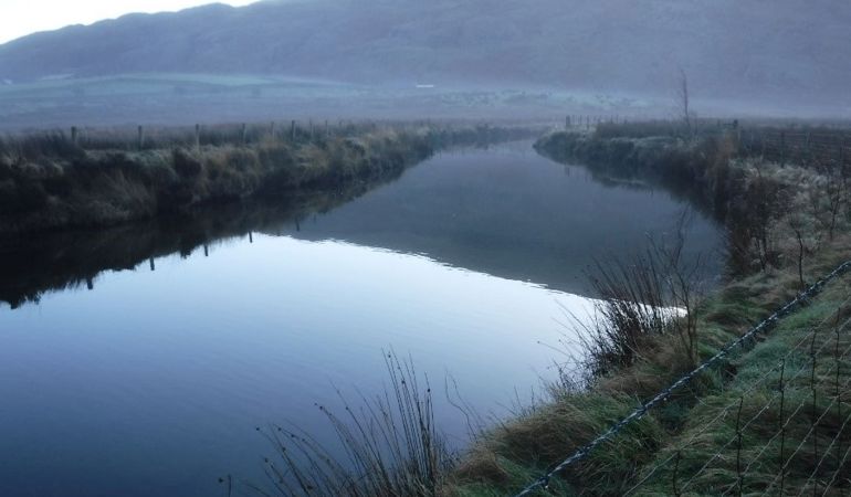 Nant Gwryd before work starts Nant Gwryd before work starts